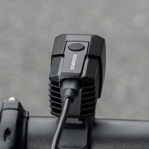 Rockbros RHL1600 jalgratta esituli, 1600lm välise USB-C-toiteallikaga – värv: must