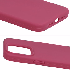 Silicone Lite Ümbris jaoks Samsung Galaxy S24 Ultra raspberry
