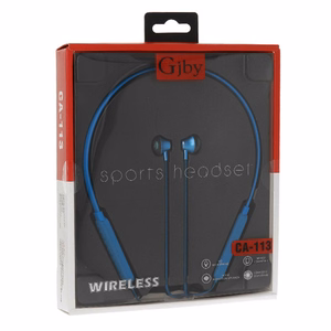 GJBY kõrvaklapid - SPORTS BLUETOOTH CA-113 Sinine
