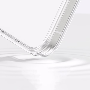 AmazingThing Minimal Ümbris jaoks iPhone 16 Pro Max Silicone Ümbris - Läbipaistev
