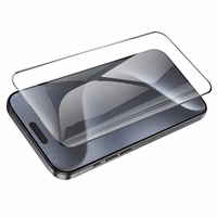 Borofone Tempered glass BF6 Diamond Armor Full Screen HD jaoks Iphone 16 Pro Max - 10 pieces