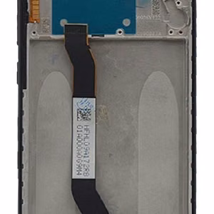 LCD screen Xiaomi Redmi Note 8/Note 8 2021 with touch screen with frame Black original (service pack)