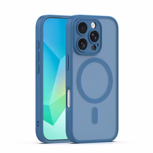 Mag Matt ümbris iPhone 16 Pro 6,3" tumesinine