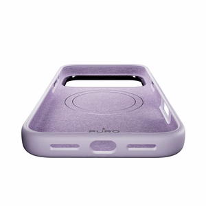 Pure Icon Mag Pro Liquid Silicone Ümbris jaoks iPhone 17 Pro Max, MagSafe Compatible, with Camera Protection and Aluminum Buttons - Roosa