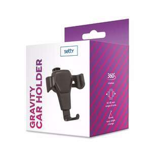 Setty car holder for air vent GUS-01 gravity