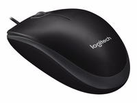 Logitech B100 optiline hiir must USB