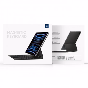 Dux Ducis MK Series juhtmevaba klaviatuur / Ümbris Apple iPad Air 11 (2024) / Air 11 (2025) / Air 4 / Air 5 / iPad Pro 11 (2018 / 2020 / 2021) jaoks / must