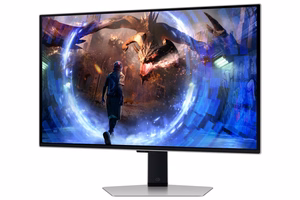Samsung G60SD monitor 68,6 cm (27") 2560 x 1440 pikslit Quad HD OLED hõbedane
