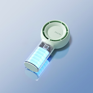 Jisulife käeshoitav ventilaator 5 Plus 4000mAh mini puhur kaasaskantav ventilaator - roheline