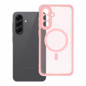 FULL MATTE MAG COVER Ümbris compatible with MagSafe jaoks SAMSUNG A56 jasny różowy