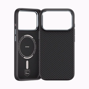 Benks Magnetic Armor Pro Kevlar Ümbris Metal Frame 600D (A070) jaoks Iphone 17 Pro Max must (Camera Control Button)