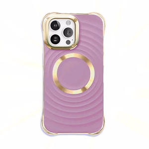Circle Glam Mag ümbris jaoks iPhone 13 Pro 6,1" lilla