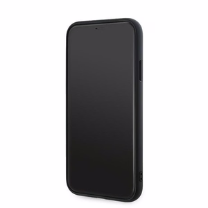 Karl Lagerfeld Diagonal Quilted Script ümbris jaoks iPhone 11 / Xr - must