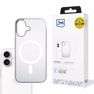 3mk Frosty MagCase jaoks iPhone 17 - valge
