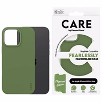 CARE by PanzerGlass Fashion Ümbris MagSafe jaoks iPhone 16 Pro Max - Roheline