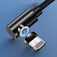 USAMS nurga all magnetkaabel USB-A/Lightning 1m U54 must SJ444USB01 (US-SJ444)