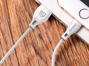 Dudao cable USB / Lightning 2.1A cable 2m valge (L4L 2m valge)