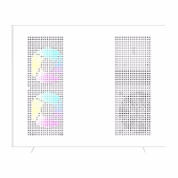 DarkFlash B275 PRO arvutikorpus (valge) + 6 ventilaatorid