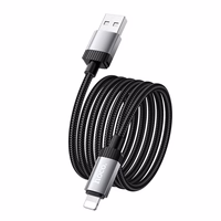 Kaabel USB A to Lightning Hoco 2,4A 1 m X117 must