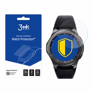 Samsung Gear S3 Frontier – 3mk Watch Protection FlexibleGlass nutikella ekraanikaitse