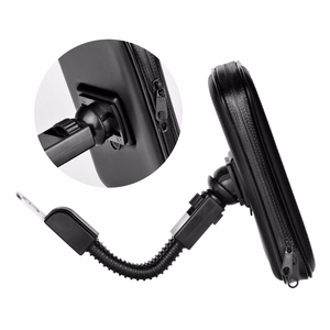 Motorcycle hoidja jaoks mobile phone waterproof with zip ( 5,5" - 6,3" ) must