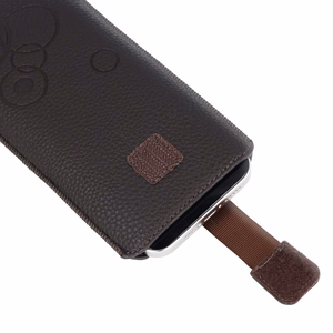 WONDER Deko Kott Ümbris (Suurus XXL) jaoks Samsung S25 Ultra/S24 Ultra/M35/M23/A16 5G/Xiaomi Redmi 14C chocolate