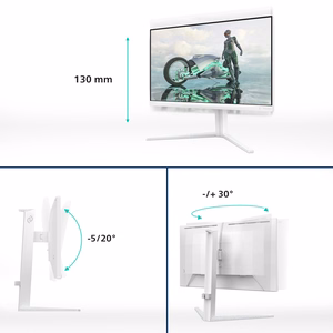 Philips Evnia 27M2N3201A/00 monitor 68,6 cm (27") 1920 x 1080 pikslit Full HD LCD valge