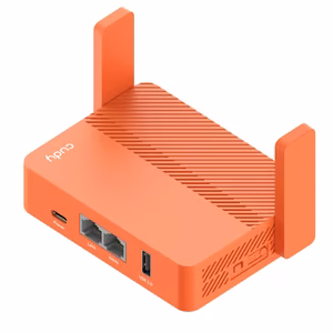 Cudy AC1200 wireless router Fast Ethernet oranž
