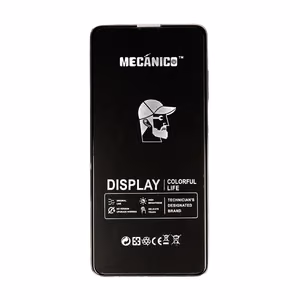 Mecanico LCD Screen T2O jaoks Samsung Galaxy A72 4G must with frame