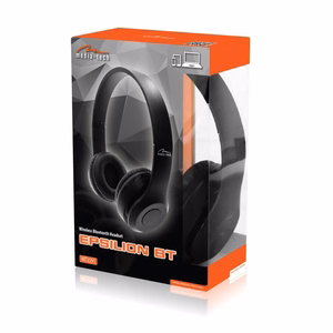 MEDIA-TECH EPSILION BT MT3591 juhtmevabad kõrvaklapid Bluetooth 4.2 mikrofon raadio FM mustad
