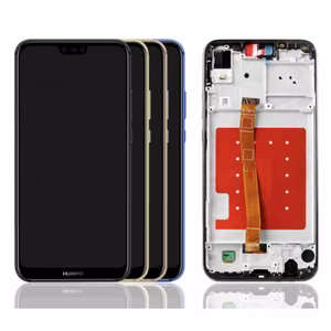 LCD Ekraan Ühildub Huawei P20 Lite Koos Sinine Frame HQ