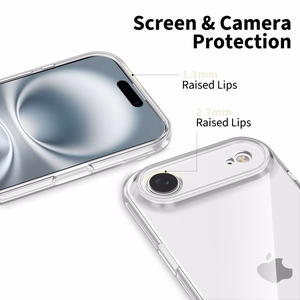 Tech-Protect FlexAir Ümbris jaoks iPhone 17 Air - Clear