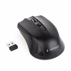 Gembird MUSW-4B-04 hiir mõlemakäeline RF juhtmevaba optiline 1600 DPI