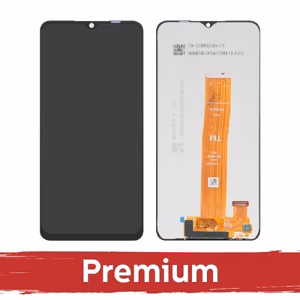 LCD ekraan ühilduv Samsung A047 A04s must OEM