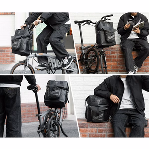 Rockbros AS-158 juhtraua kott kokkupandavale jalgrattale Brompton 18L - must