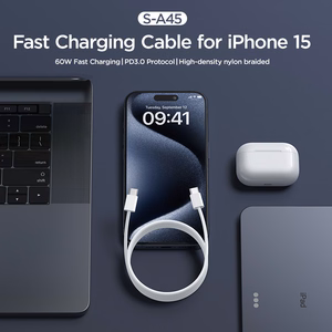 USB kaabel Joyroom S-A45 USB-C to USB-C 60W 1.0m valge