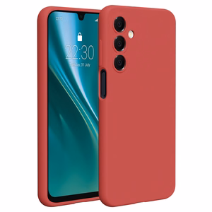 Etteri Silicone ümbris jaoks Samsung Galaxy A16 4G / A16 5G raspberry