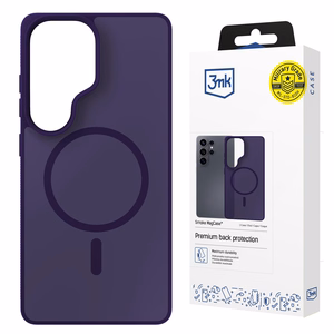 Samsung Galaxy S26 Ultra – 3mk Smoke MagCase lilla telefoniümbris