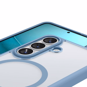 Spigen Ultra Hybrid Mag MagSafe Ümbris for Samsung Galaxy S26 - Clear sinine