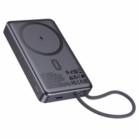 External battery Akupank Hoco Q44 20W Magnetic 10000mAh must