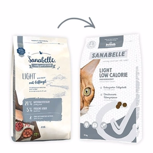 Bosch Sanabelle Light Poultry – madala kalorsusega kasside kuivtoit linnulihaga, 8 kg