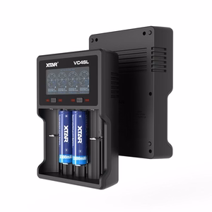 XTAR VC4SL – 4 pesaga liitiumioon-, NiMH- ja NiCd-akude laadija