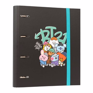 BT21 Street Mood A4 kaust 4 rõnga ja kummipaelaga