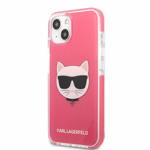 KARL LAGERFELD KLHCP13STPECPI IPHONE 13 MINI 5.4 "ÜMBRIS FUCHSIA/FUSCHIA CHOUPETTE HEAD