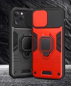 Ring Lens Ümbris jaoks Xiaomi Redmi 10 Punane