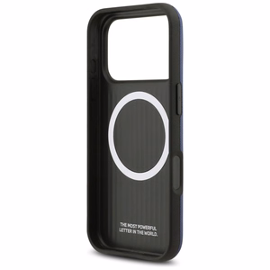BMW M FW Metal Logo MagSafe Ümbris jaoks iPhone 17 Pro Max - Tumesinine