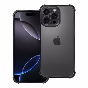 Ümbris jaoks iPhone 16 PRO MAX Antishock Electro must