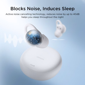Joyroom JR-TS2 Cozydots Series Wireless TWS Headphones for Sleeping ANC Bluetooth 5.3 - White