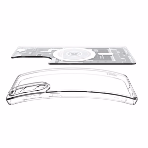 Spigen Ultra Hybrid Mag Ümbris with MagSafe jaoks Samsung Galaxy S25 Edge with Print - Valge