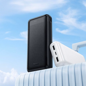 Hoco J153A akupank, 20000 mAh, 2 A, 10 W, valge